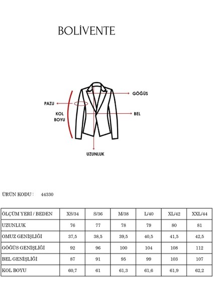 Açık Haki Oversize Dokuma Blazer Ceket