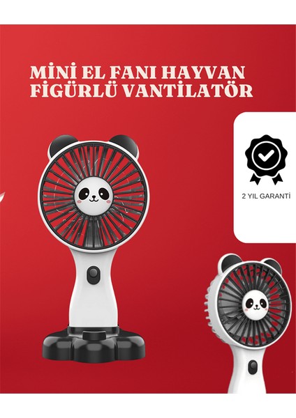 Mini Fan Hayvan Figürlü – Şarj Edilebilir Taşınabilir El Vantilatörü fiyatları