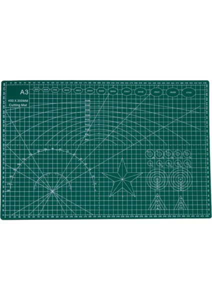 Yeşil Kesim Pedi A3 45CM x 30CM, Kaliteli ve Kullanışlı Çalışma Arkadaşı