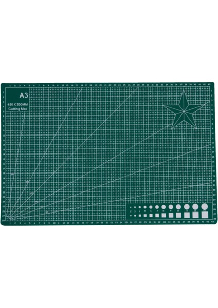 Yeşil Kesim Pedi A3 45CM x 30CM, Kaliteli ve Kullanışlı Çalışma Arkadaşı fiyatları