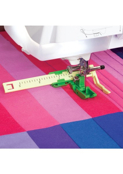 Ayarlanabilir 9mm Yorgan Dikiş Ayağı, Alçak Tutucu ve Kılavuzlu Kullanım