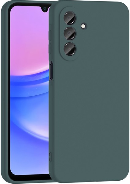 Samsung Galaxy A17 Uyumlu Kılıf Zore Mara Lansman Silikon Içi Kadife Kapak