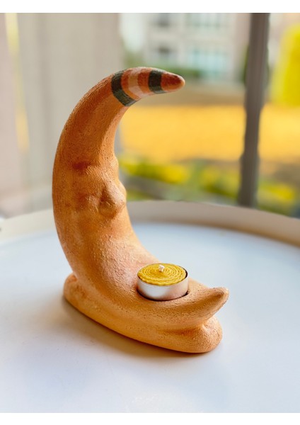 3'lü Seramik Aydede Yuvarlak Çam Ağacı Tealight Mumluk Set fırsatları