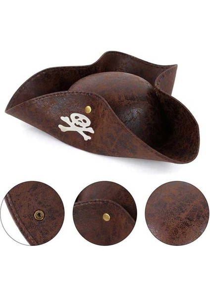 Vinleks Kaptan Jack Korsan Şapkası