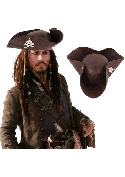 Vinleks Kaptan Jack Korsan Şapkası modelleri