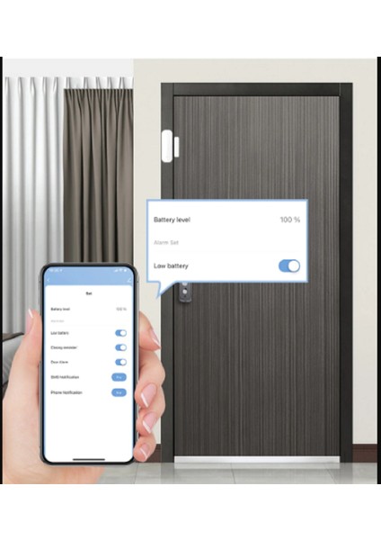 Akıllı Wifi Sesli Kapı, Pencere ve Çekmece Güvenlik Sensörü fiyatları
