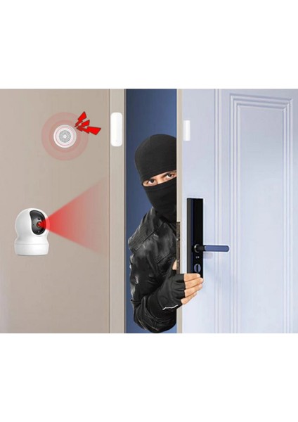 Akıllı Wifi Sesli Kapı, Pencere ve Çekmece Güvenlik Sensörü modelleri