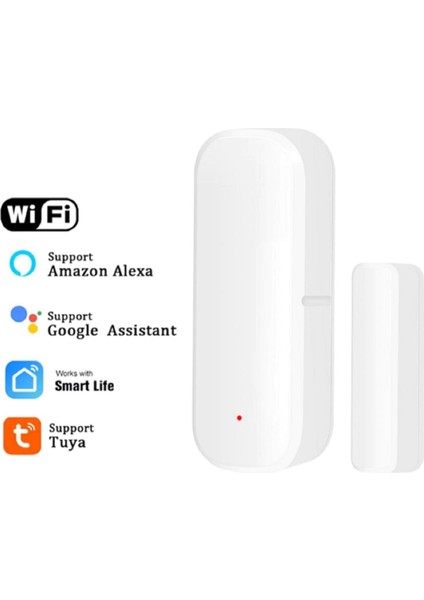 Akıllı Wifi Sesli Kapı, Pencere ve Çekmece Güvenlik Sensörü