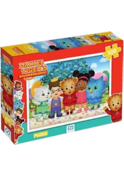 Daniel Tigers Puzzle 200