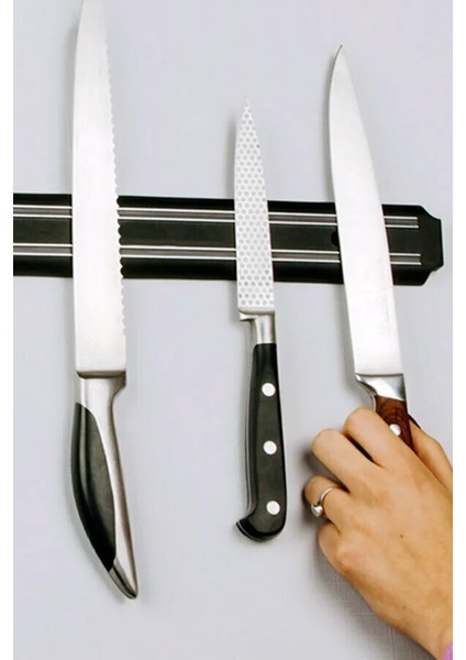 55 cm Mıknatıslı Metal Bıçak ve Alet Tutucu, Güçlü ve Kullanışlı Tasarım fiyatları