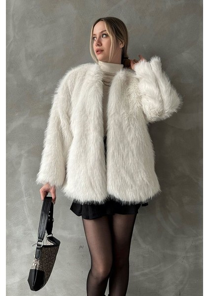 Cepli ve Astarlı Uzun Kürk Kaban/ Mont-Yaka Kancalı fiyatları