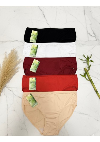 Kadın Bambu Kilot 3'lü Set Bayan Bambu Silip fiyatları