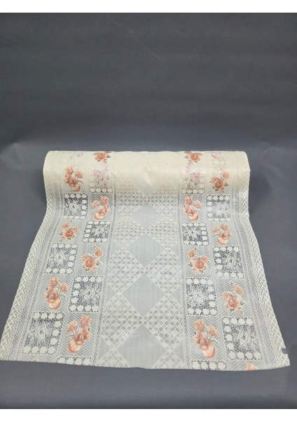 Pvc Küpür Dantel Raf ve Dolap Örtüsü Runner