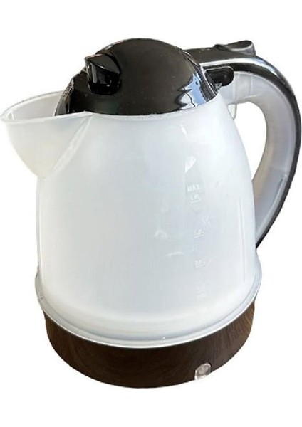 24V Araç Içi Su Isıtıcı Kettle Çaydanlık 1l Gri