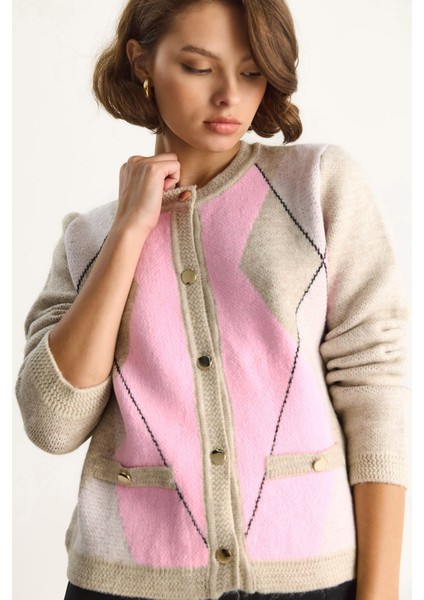 Kadın Baklava Desenli Yumoş Hırka fırsatları