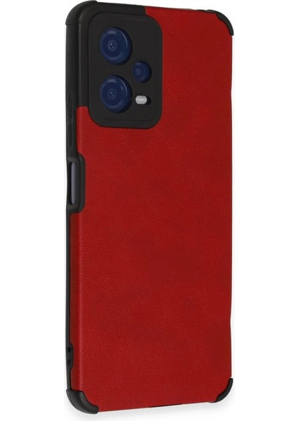 Xiaomi Redmi Note 12 5g Kılıf Loop Deri Silikon - Kırmızı fiyatları