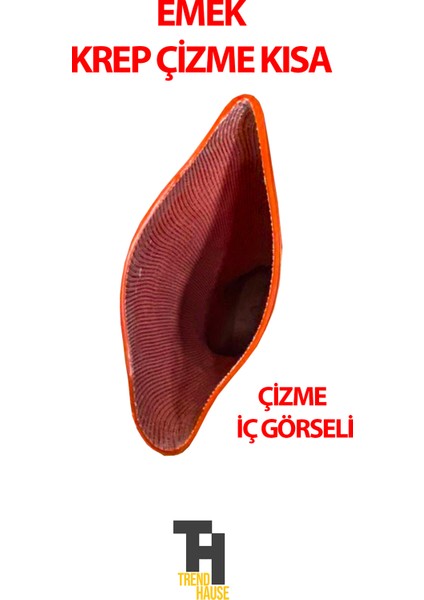 Emek Krep Çizme Kısa indirimleri