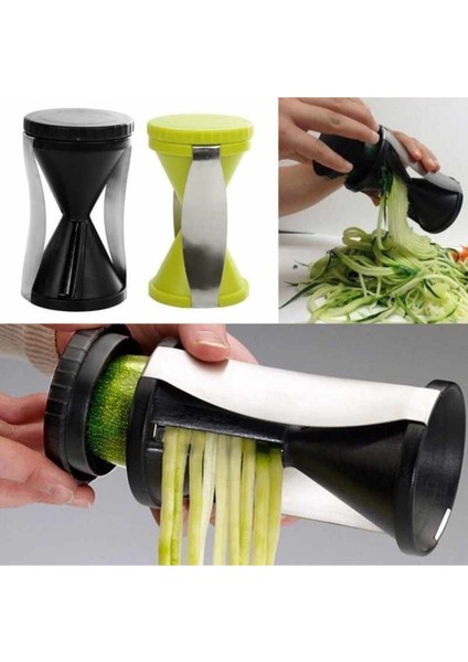 Slicer Spiral Sebze Doğrayıcı, Jülyen Kesme Aleti, Siyah Renkli fiyatları
