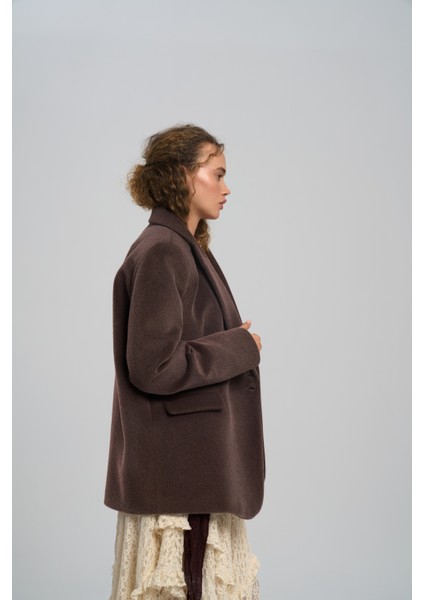 Runa Oversize Kahve Blazer modelleri