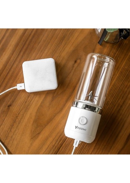 Taşınabilir Kablosuz Cam El Blenderi Beyaz, Hafif ve Pratik, Türkiye Garantili indirimleri