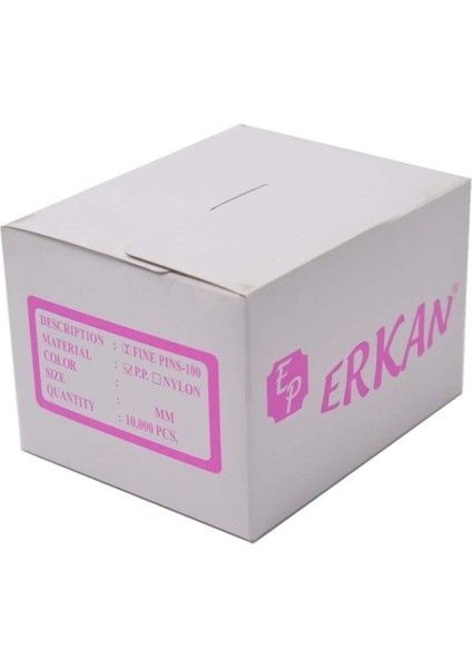7mm Pp Ince Kılçıklı 10.000 Adet Etiket Tabancası Seti