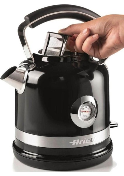 Paslanmaz Çelik Kettle Siyah 2854, Şık ve Dayanıklı Ev Gereçleri indirimleri