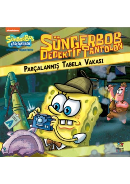 Süngerbob Dedektif Pantolon Parçalanmış Tabela Vakası