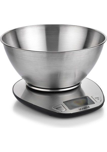 Pratik ve Şık Inox Mutfak Tartısı, Hassas Ölçüm Için Ideal Seçim