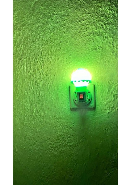 Renk Değiştiren Şık Gece Lambası, Çok Renkli ve Huzurlu Atmosfer Yaratır modelleri