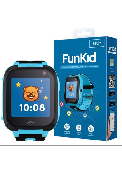 Funkid Akıllı Çocuk Saati Gps Takip Arama Mesaj Acil Sos Kamera