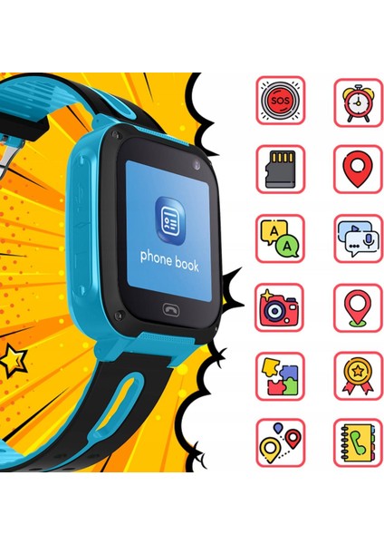 Funkid Akıllı Çocuk Saati Gps Takip Arama Mesaj Acil Sos Kamera fırsatları