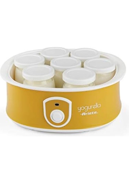 Yogurt Makinesi, 1,3 Litre Kapasite, 7 Kapaklı Cam Kavanoz, Renkli, Kullanışlı fiyatları