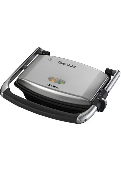 Çok Renkli Izgara ve Tost Makinesi 1000W, Yapışmaz Çizgili Plak, Şık ve Fonksiyonel