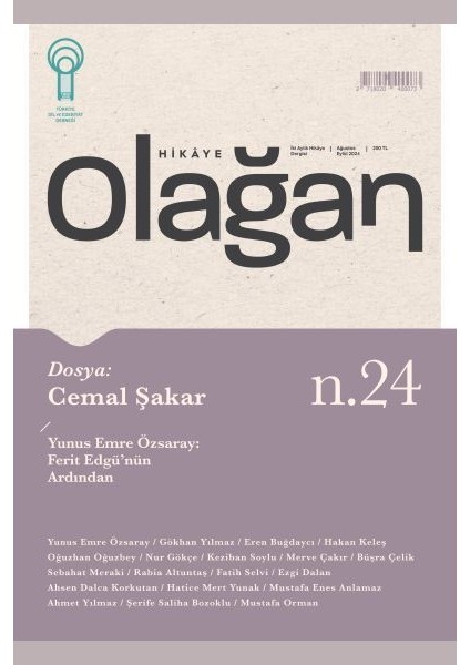 Olağan Hikaye (24. Sayı)