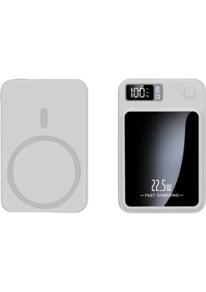 Depomix Taşınabilir Şarj Magsafe Powerbank 10.000 Mah Hızlı Şarj LED Göstergeli Kablosuz fiyatları