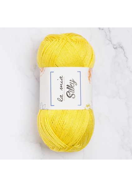 La Mia Silky Sarı El Örgü Ipi - L011 - 33672