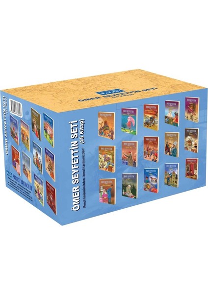 Ömer Seyfettin Dizisi Kutulu 25 Kitap