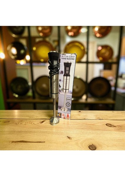 Çelik Tasarımlı 1500W El Blender, Tek Bıçaklı, Siyah Renkli fırsatları