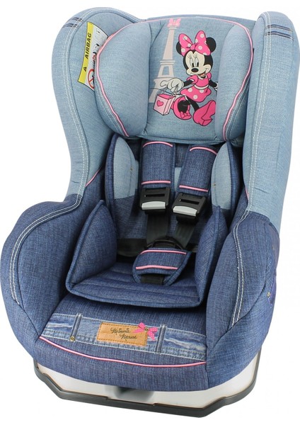 Disney Minnie Mouse 0-25KG Oto Koltuğu - Blue Jean