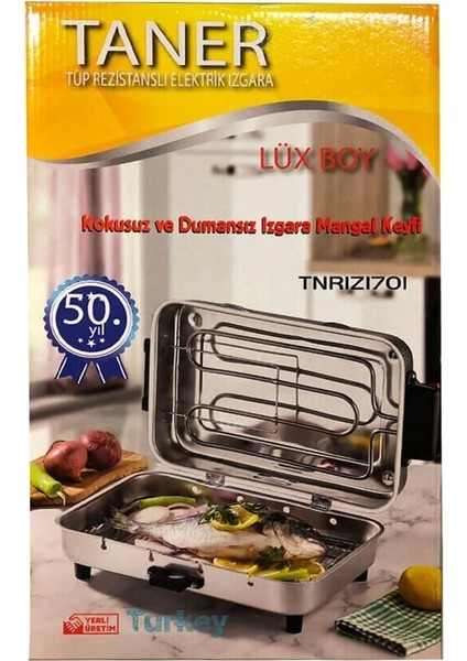 Çok Renkli Orta Boy Izgara Tava TNR-1701