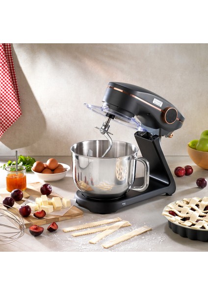 Dijital Döküm Stand Mikser, 6l, Antrasit Renk, Güçlü ve Şık Tasarım fiyatları