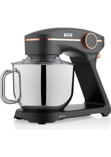 Dijital Döküm Stand Mikser, 6l, Antrasit Renk, Güçlü ve Şık Tasarım fırsatları