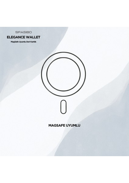 Elegance Wallet | Magsafe Uyumlu Deri Kartlık ile Şık ve Güvenli Kart Taşıma Deneyimi indirimleri