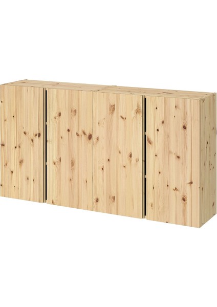 Kapaklı Dolap, Çam, 160X30X83 cm