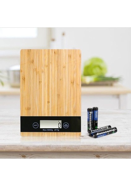 Dijital Paslanmaz Çelik Yüzeyli Mutfak Terazisi, Sağlam ve Şık Tasarım fiyatları