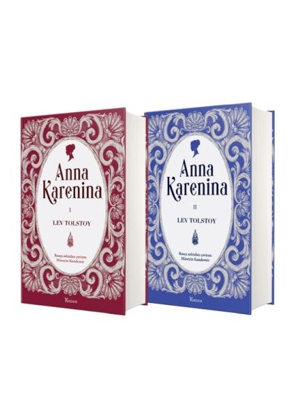 Anna Karenina Cilt I & Iı (Bez Ciltli)