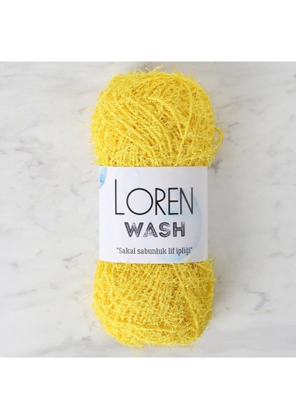 Loren Wash Sarı El Örgü Ipi - R002 - 34036
