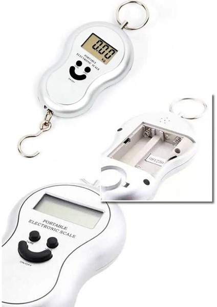 Gülen Yüz Tasarımlı Dijital El Tartısı, Hafif ve Kullanışlı, En Yeni Model