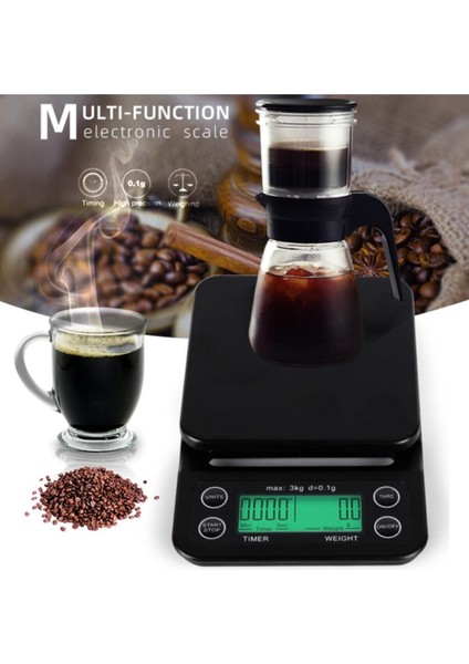 Hassas Dijital Mutfak Tartısı 3kg, 0,1gr, 1 Yıl Garantili modelleri