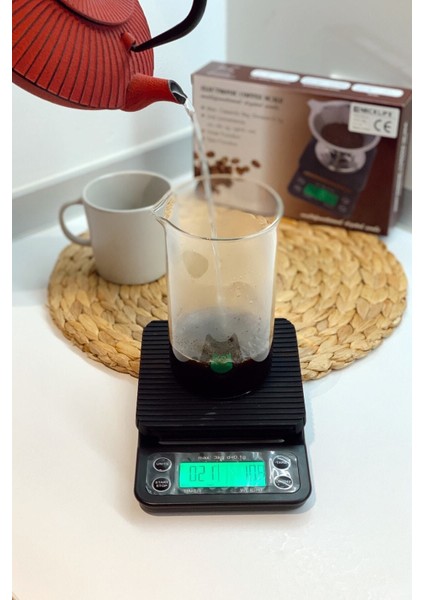 Hassas Dijital Mutfak Tartısı 3kg, 0,1gr, 1 Yıl Garantili fırsatları